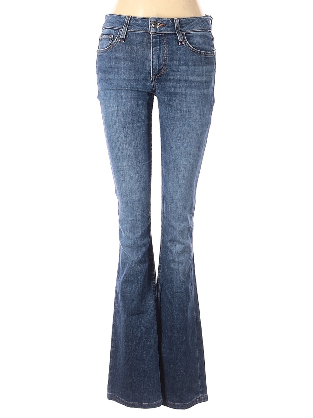 Joe’s Jeans Curvy Bootcut Jeans Medium Wash Stretch Denim W28